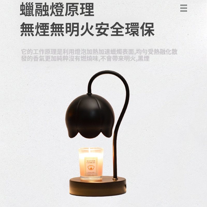 香氛融蠟燈 無火香薰 檯燈小夜燈禮物