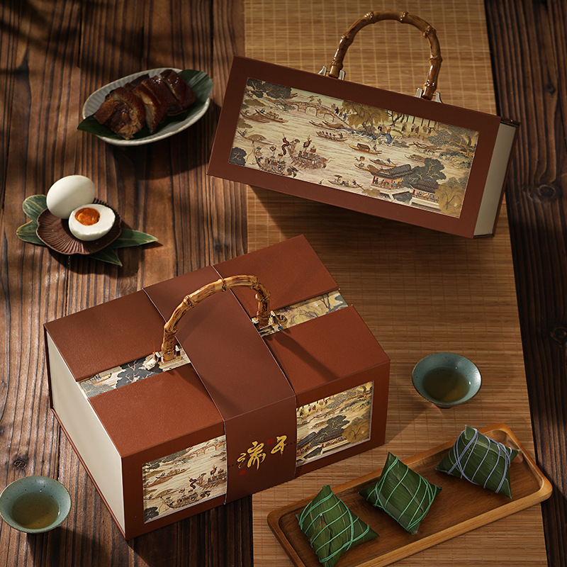 門店優惠50%【龍騰祥瑞·天工禦宴】2025壬辰典藏版·嘉興百年古法秘製粽禮(套餐请见下方产品详细)