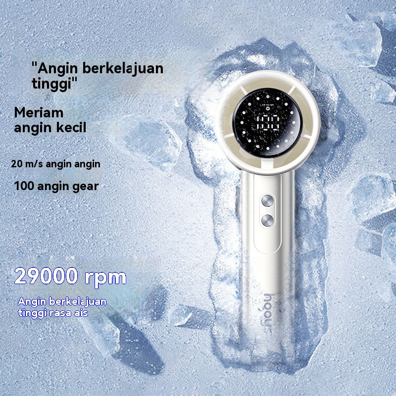 Promosi masa terhad, penurunan 16° dalam saat, meriam angin kecil penjimatan tenaga berkelajuan tinggi, kipas kecil pegang tangan penderia ais yang kuat, desktop pengecas USB mudah alih mini turbin